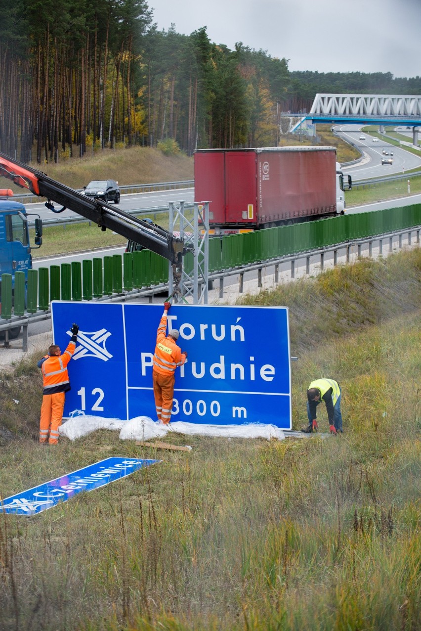 O problemach z nazwami toruńskich węzłów autostradowych...