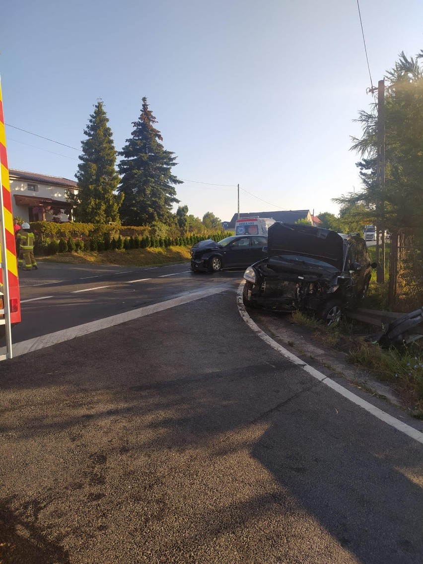 W gminie Stolno zderzyły się dwa samochody.