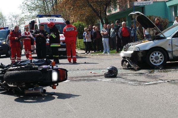 Śmierc motocyklisty w Krośnie...