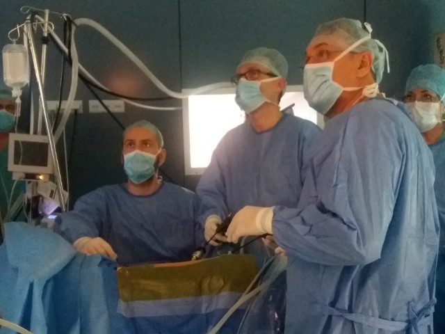 Wczoraj w radomskim szpitalu przeprowadzono nowatorską operację laparoskopową usunięcia fragmentu moczowodu.