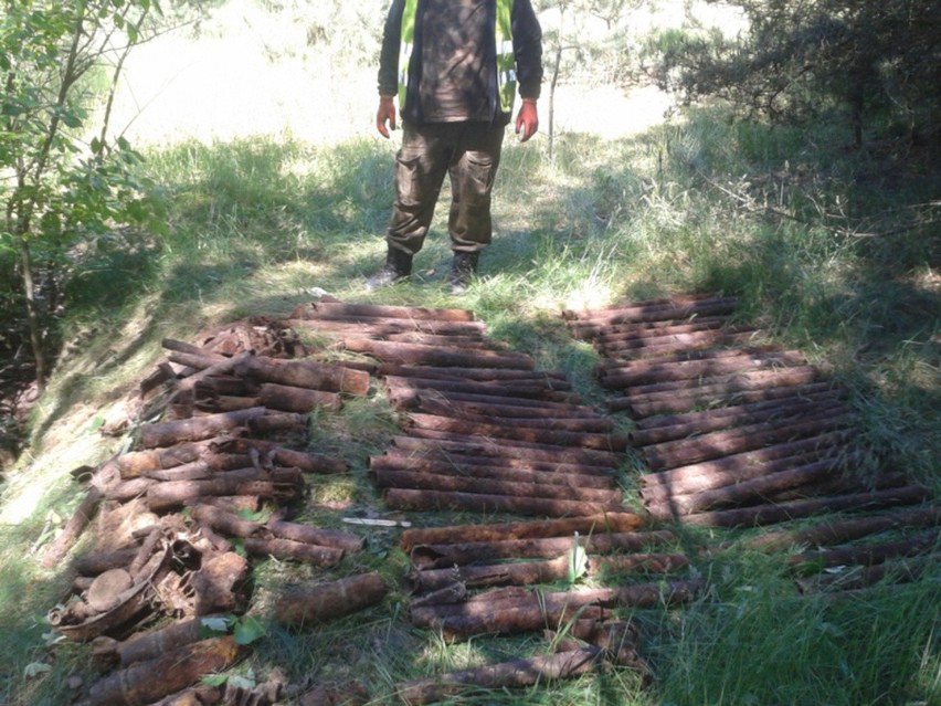 Na woodstockowym polu w Kostrzynie znaleziono prawdziwy arsenał (zdjęcia)