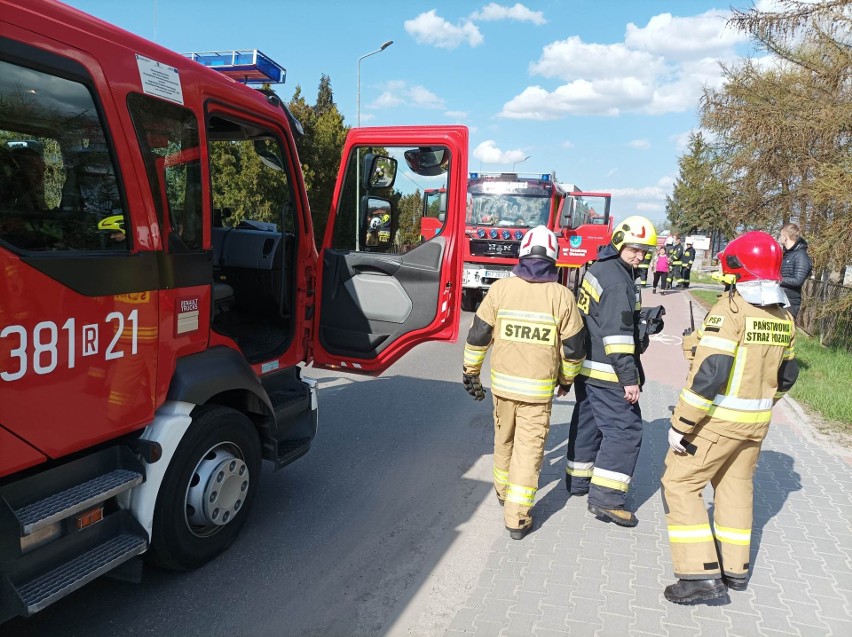 Do wypadku doszło na drodze wylotowej z Tarnobrzega w...