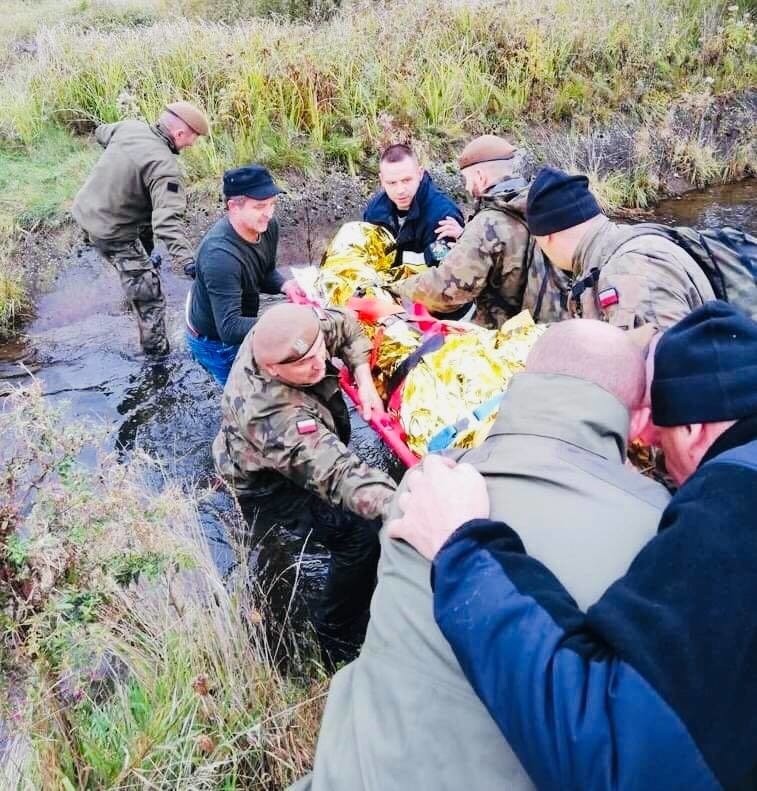 W sobotę rano udało się odnaleźć grzybiarkę. W jej...