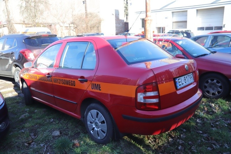 Skoda fabia z 2005 r., która wcześniej była wykorzystywana...