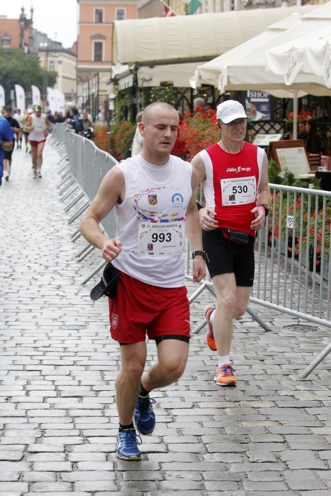 Maraton Wrocław - ZDJĘCIA - zawodnicy z numerami 401 - 600