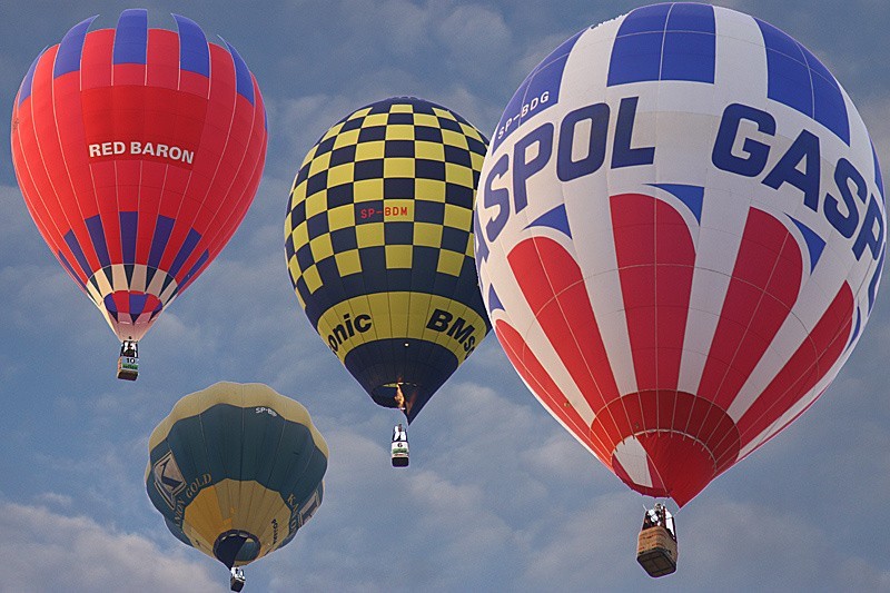 Balony nad Grudziądzem