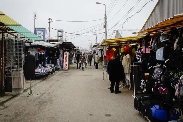 Bazar przy ulicy Kawaleryjskiej.
