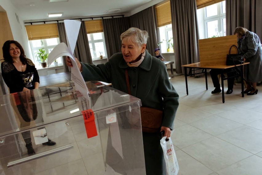 Głosowanie w Białymstoku.