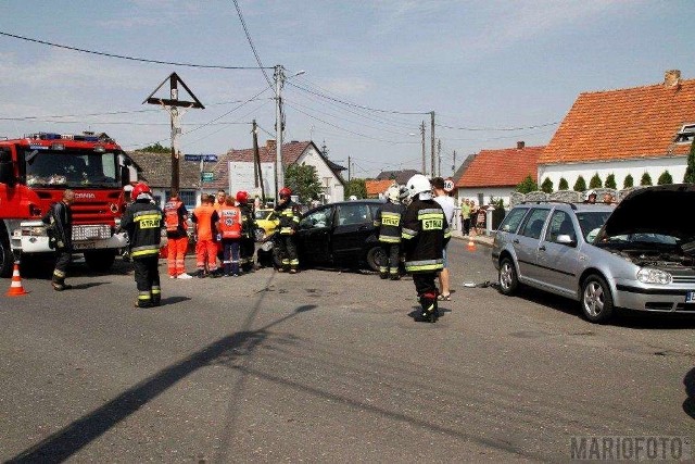 Do zderzenia doszło około godz. 11.