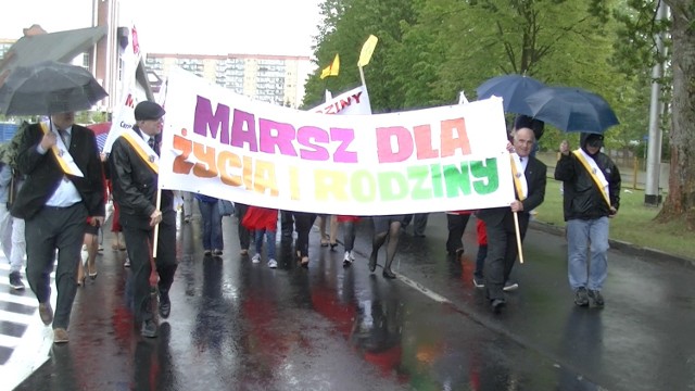 Marsz dla Życia i Rodziny w Koszalinie.