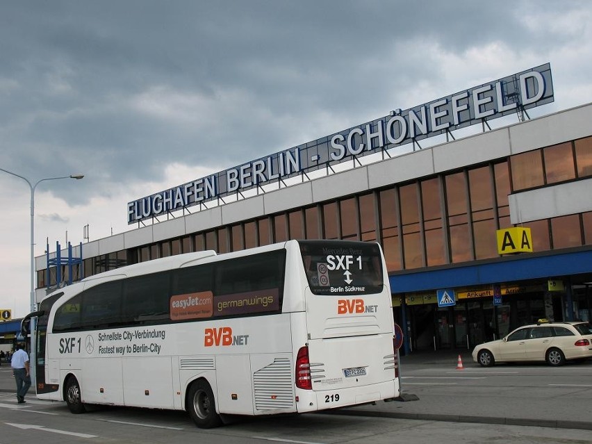 Stary port lotniczy Schoenefeld nie wygląda imponująco