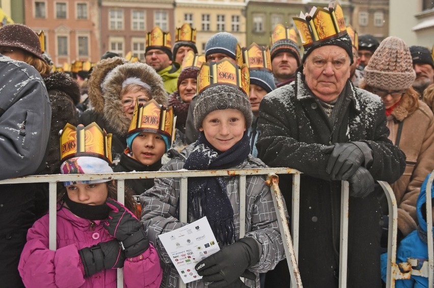 Orszak Trzech Króli w Poznaniu. Tak było rok temu.