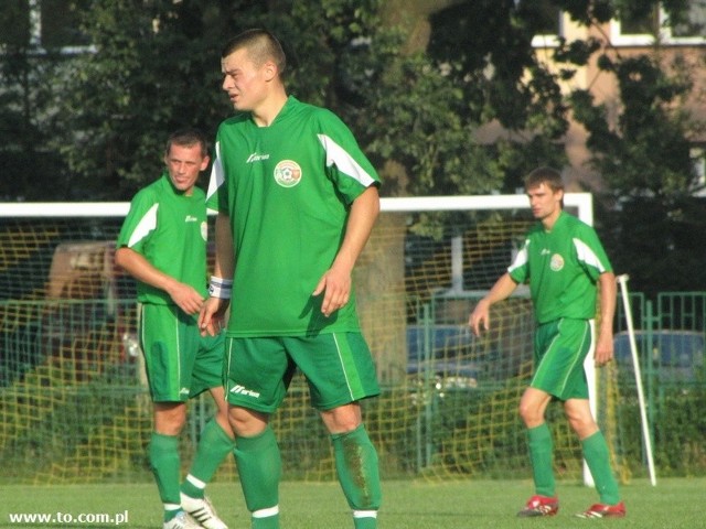 Gole Patryka Gromka (w środku) i Marcina Truszkowskiego (z lewej) dały Ostrovi kolejny awans.