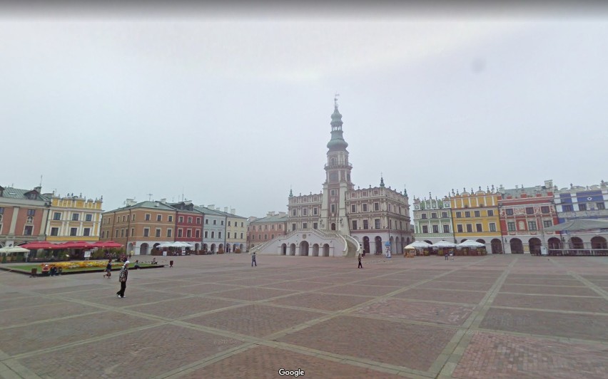 Nikt się nie ukryje. Mieszkańcy Zamościa przyłapani przez kamery Google Street View na Starym Mieście [26.05]