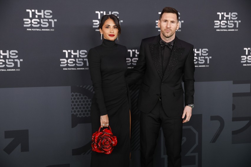 Leo Messi i jego żona Antonella Roccuzzo