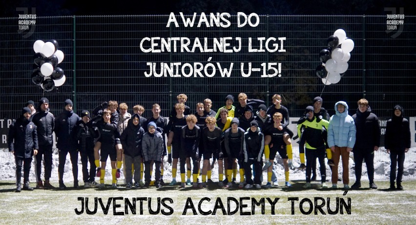 Zespół Juventusu U-15 w pełnej krasie