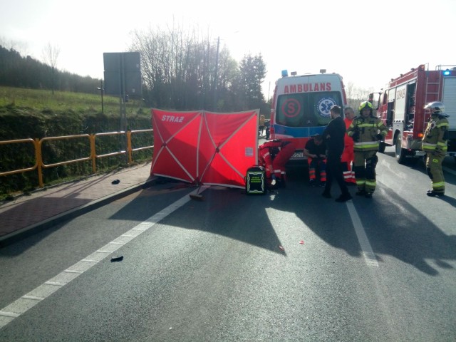 W świąteczną sobotę, 30 marca doszło do pierwszego tragicznego zdarzenia na drodze w powiecie kieleckim - w wypadku zginął 41-letni kierowca motocykla.