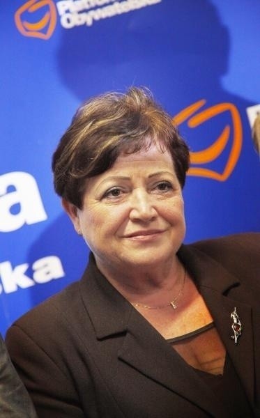 Posłanka PO Bożena Szydłowska