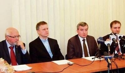 Od lewej: Krzysztof Pawłowski, Robert Gmaj, Jarosław Gerard Podolski i Piotr Gmaj Fot. Wojciech Chmura