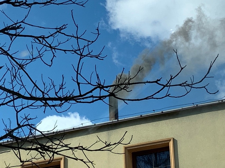Dym nie daje żyć mieszkańcom Zawiszy Czarnego w Rzeszowie. „Palą w piecu nawet w lecie. I to chyba nie tylko węglem…” [ZDJĘCIA CZYTELNIKA]