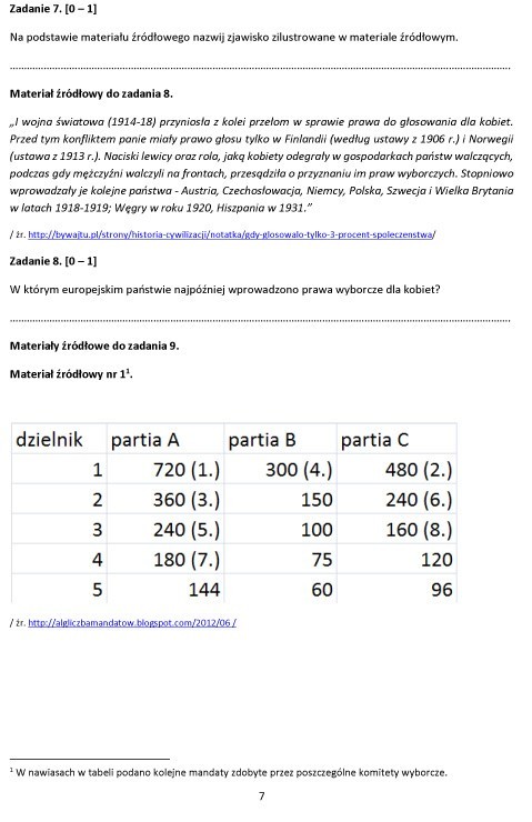 Matura próbna 2019: historia i wos. Pobierz arkusze, tematy, klucz odpowiedzi [ZDAJ MATURĘ Z NOWINAMI]