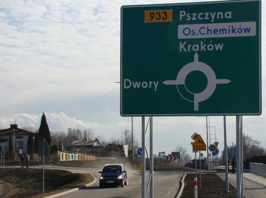 Oświęcim. Można już jeździć północną obwodnicą. Kierowcy liczą, że znikną korki w centrum miasta