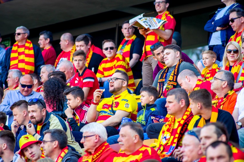 Jagiellonia Białystok - Legia Warszawa 6.05.2018. Kibice...