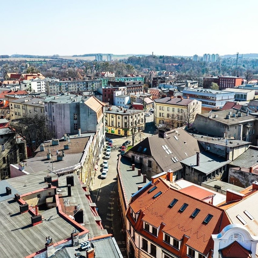 Tarnowskie Góry z lotu ptaka. Zobacz kolejne zdjęcia....