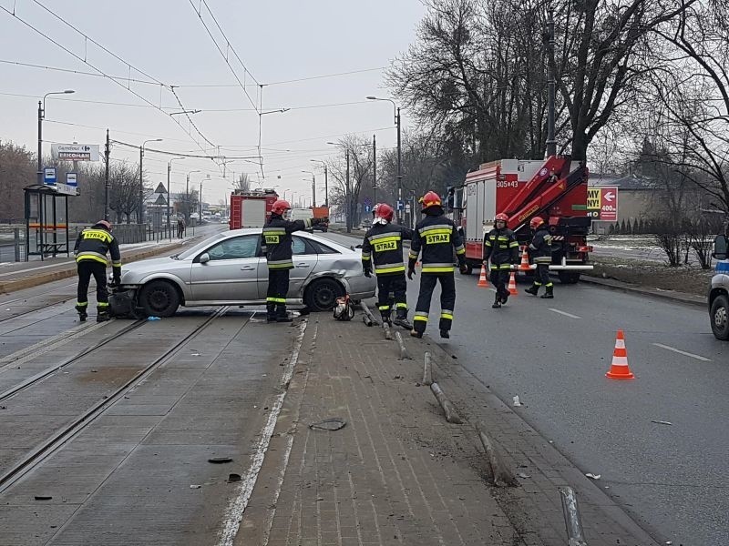 Wypadek na ul. Przybyszewskiego