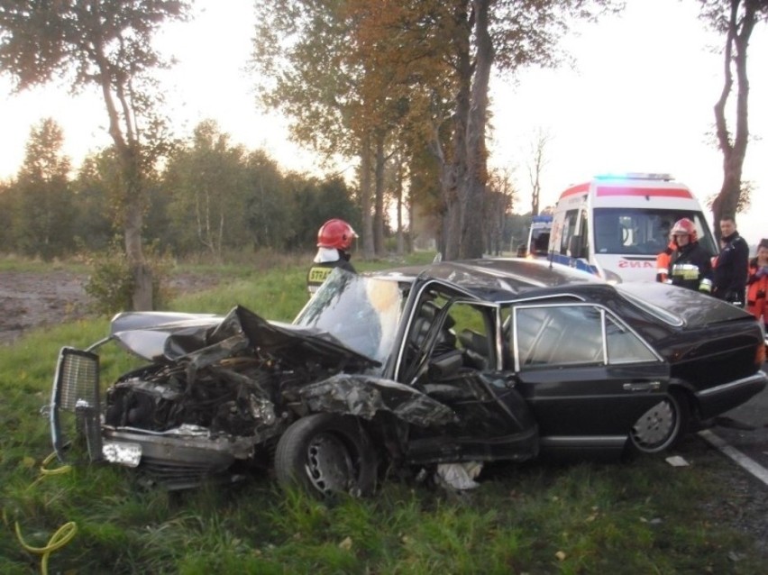 Wypadek w Domasławicach