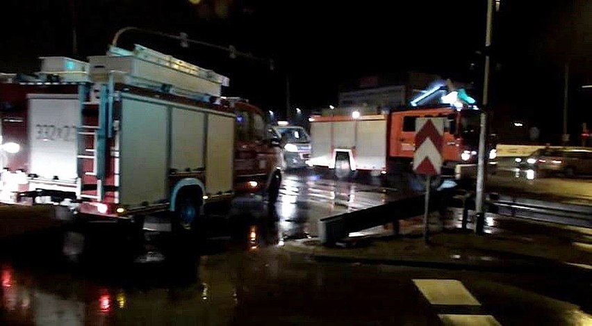 Wypadek na DK44 w Gliwicach