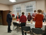 Mieszkańcy Srebrnik na spotkaniu opłatkowym z burmistrzem Kowalewa