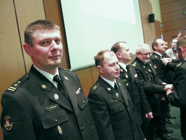Odznaczenie, Zasłużony dla Kolei, dostał też Roman Siemieniuk (na zdjęciu z lewej).