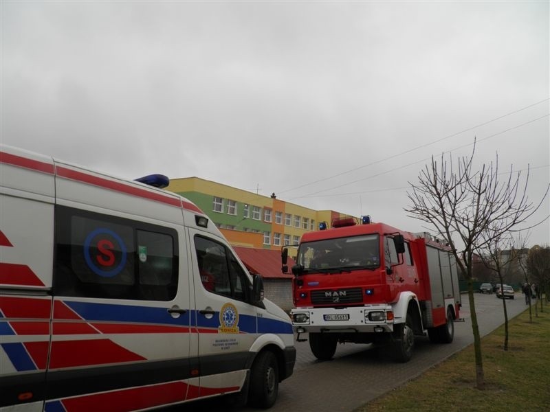 O godz. 11.50 nieznany sprawca zadzwonił (najprawdopodobniej...