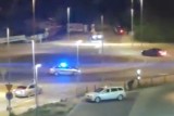 Poszukiwany przez policję 28-latek ,,driftował" po rondzie w Gorzowie. Chciał nagrać swoją jazdę