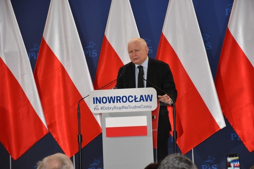 Prezes Prawa i Sprawiedliwości Jarosław Kaczyński spotkał...