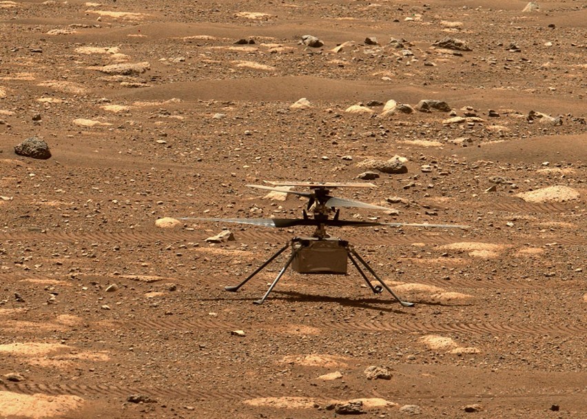 Mars: historyczna chwila. Helikopter Ingenuity odbył pierwszy lot na obcej planecie