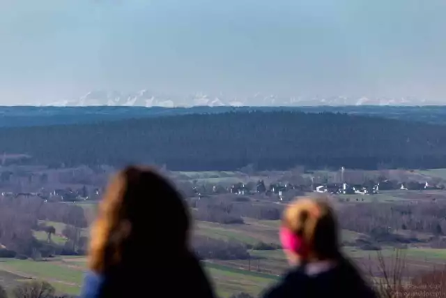 Tatry widziane z Krajna w powiecie kieleckim uwiecznił Paweł Kłak.