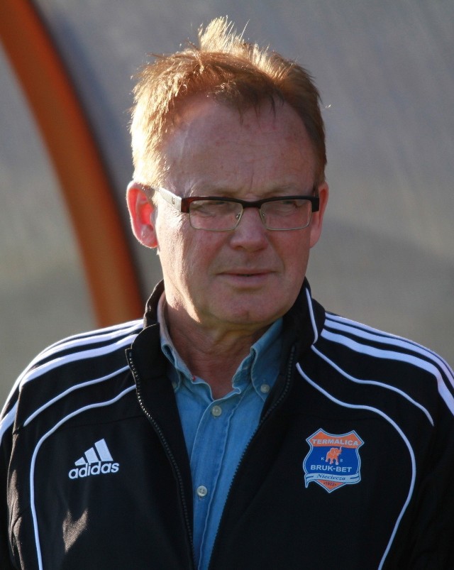 Trener Mirosław Jabłoński