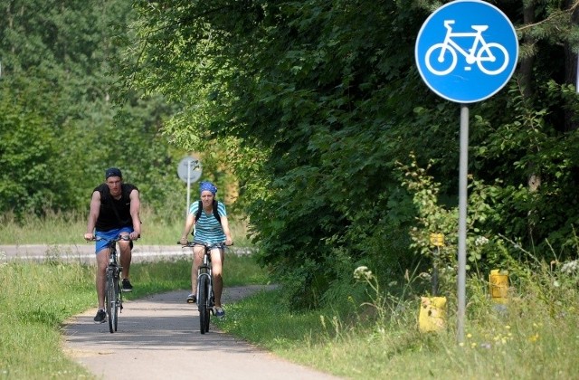 Trasa rowerowa z Białegostoku do Supraśla jest niezwykle popularna wśród rowerzystów