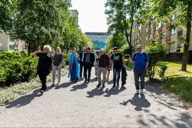 Spacer historyczny w ramach konferencji