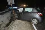 Zderzenie czterech samochodów w miejscowości Ustrobna. Dwie osoby są poszkodowane [ZDJĘCIA]