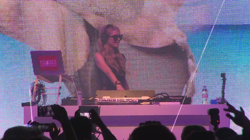 Paris Hilton odwiedziła Międzynarodowe Targi Mody w Ptak...