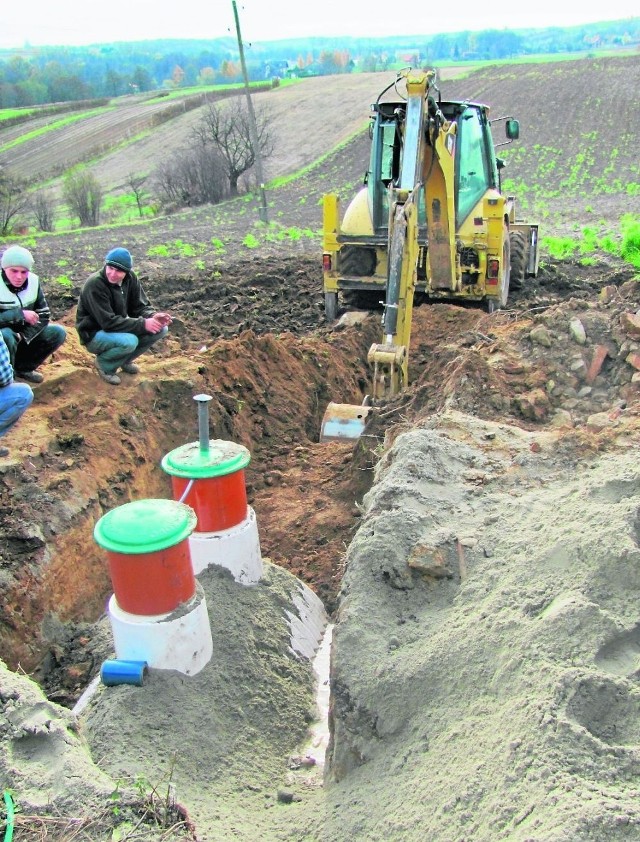 Budowa przydomowej oczyszczalni ścieków w gminie Iwanowice