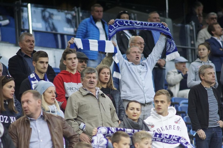 Mecz Lech Poznań - Miedź Legnica (2:1) obserwowało na żywo...