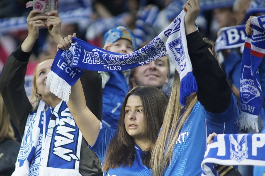 Mecz Lech Poznań - Miedź Legnica (2:1) obserwowało na żywo...