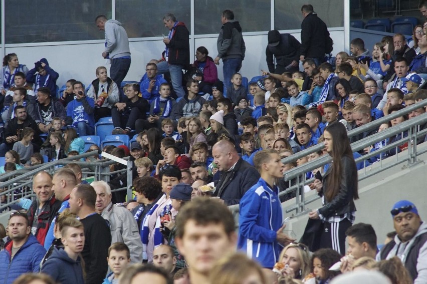 Mecz Lech Poznań - Miedź Legnica (2:1) obserwowało na żywo...