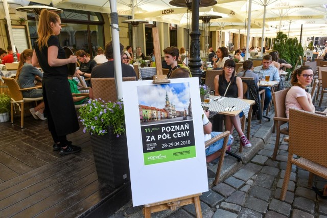 Akcja "Poznań za pół ceny" co roku przyciąga do stolicy Wielkopolski tłumy turystów.