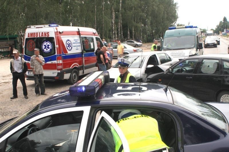 Pijany kierowca spowodował wypadek w Kielcach