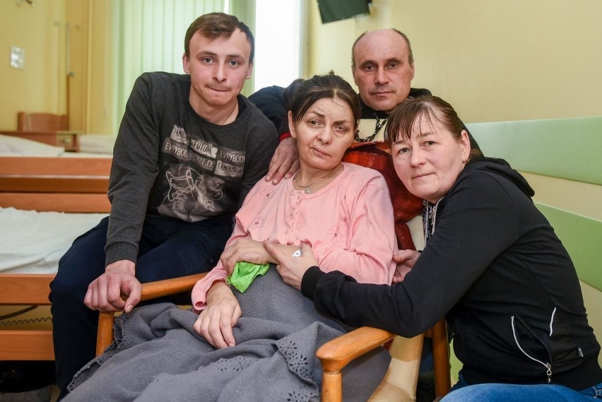 Ukrainka Oksana do dziś wymaga opieki ze strony bliskich.